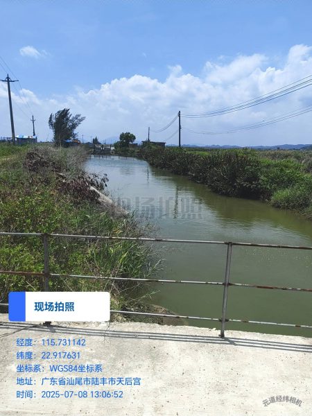 桥冲镇白沙村防溺水安全巡查
